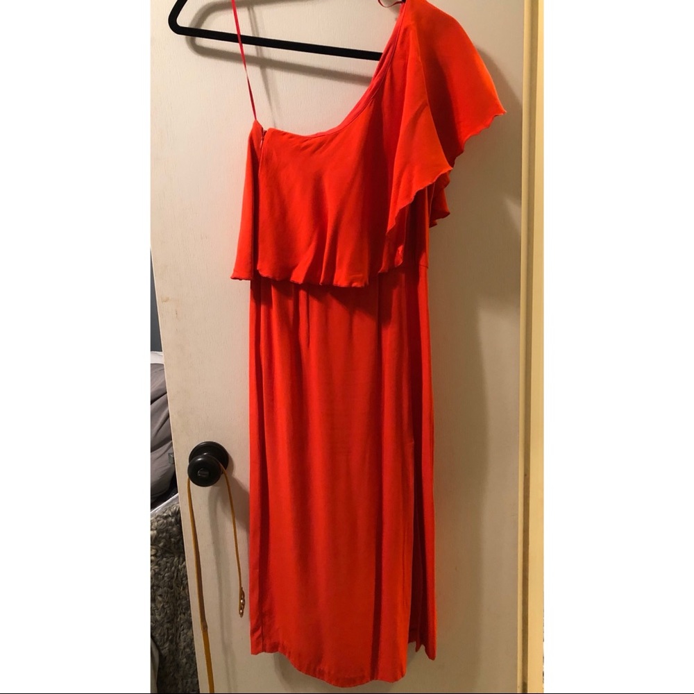 Topshop One Shoulder Dress